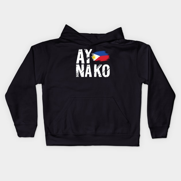 Filipino Kids Hoodie by Funny sayings